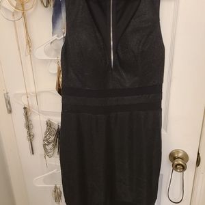 Black sparkling dress